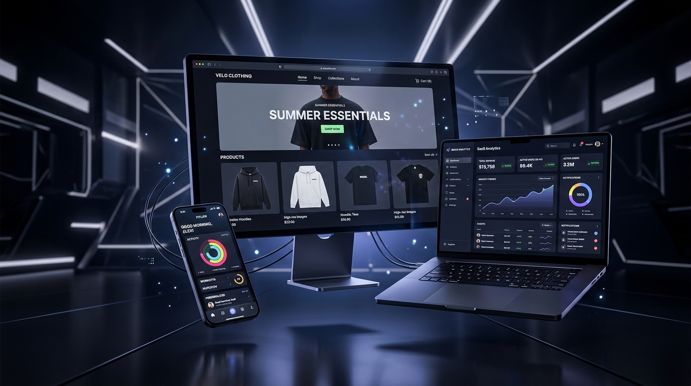 Thiết kế website, bán website và phát triển web app mobile app