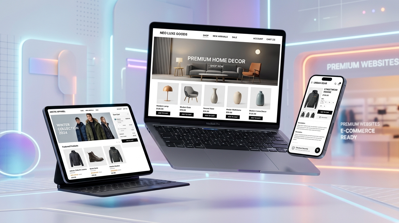CHỌN MUA WEBSITE ĐÓNG GÓI SẴN